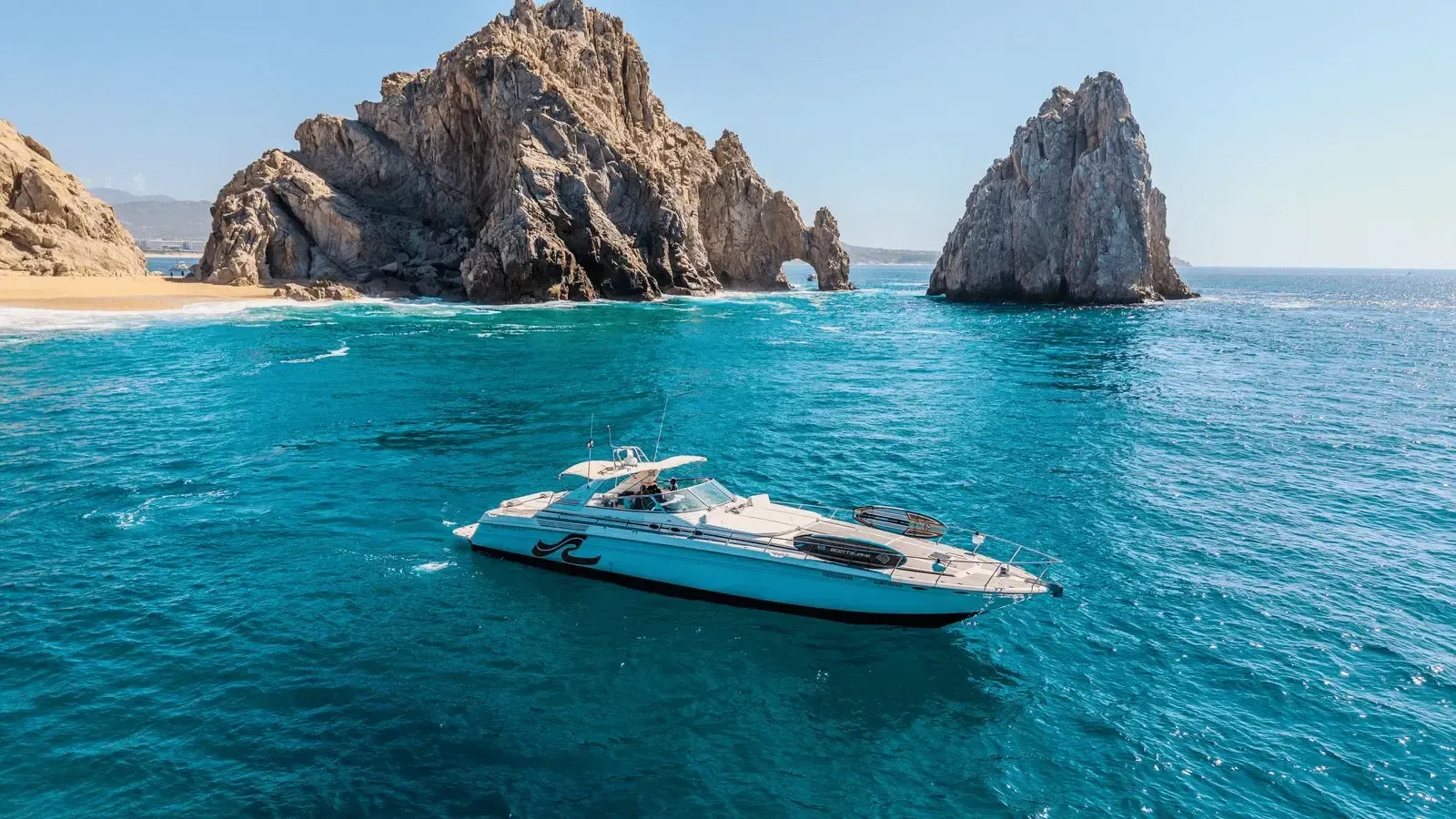 Descansando en el flybridge